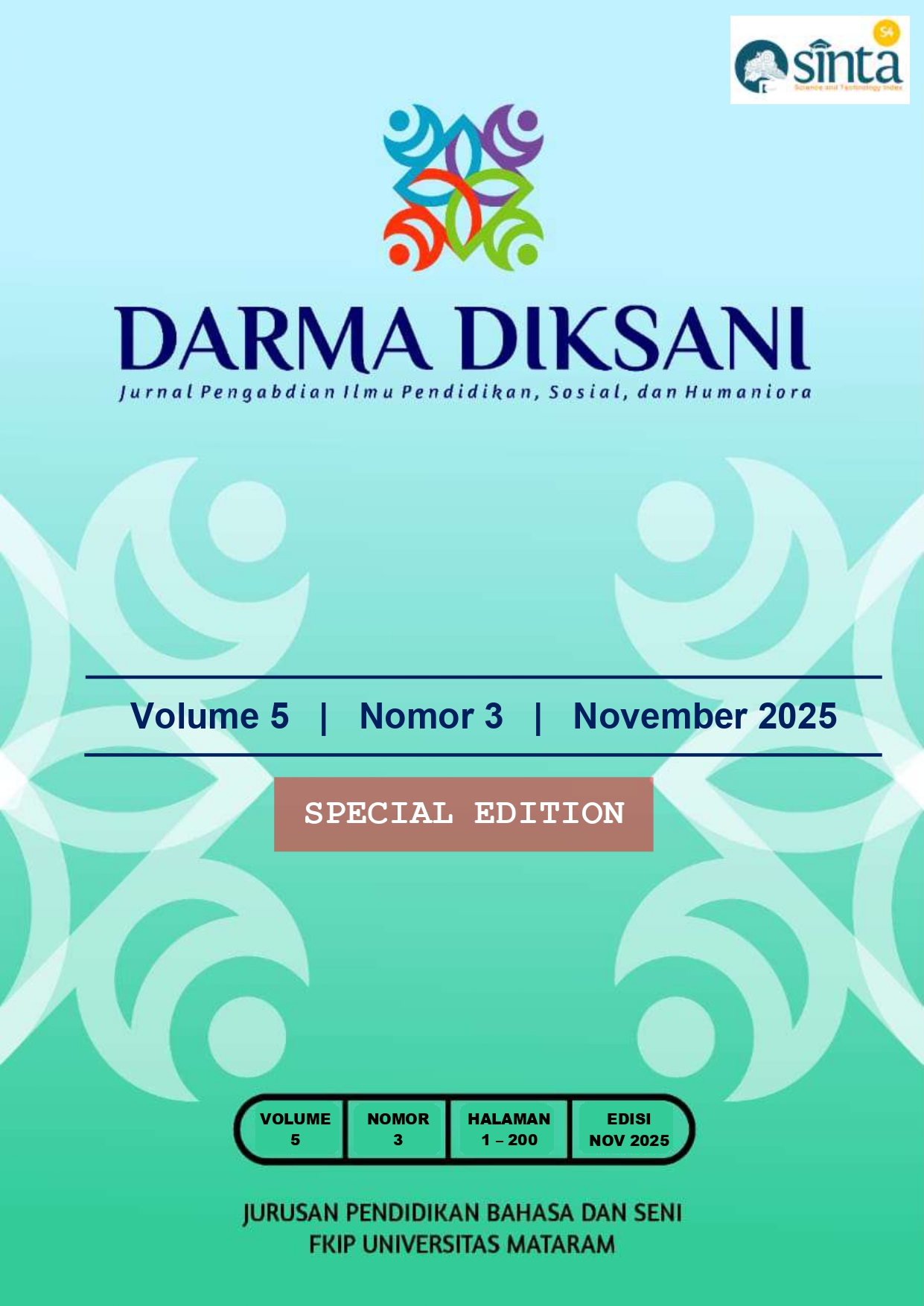 					View Vol. 5 No. 3 (2025): Edisi November (Special Edition)
				