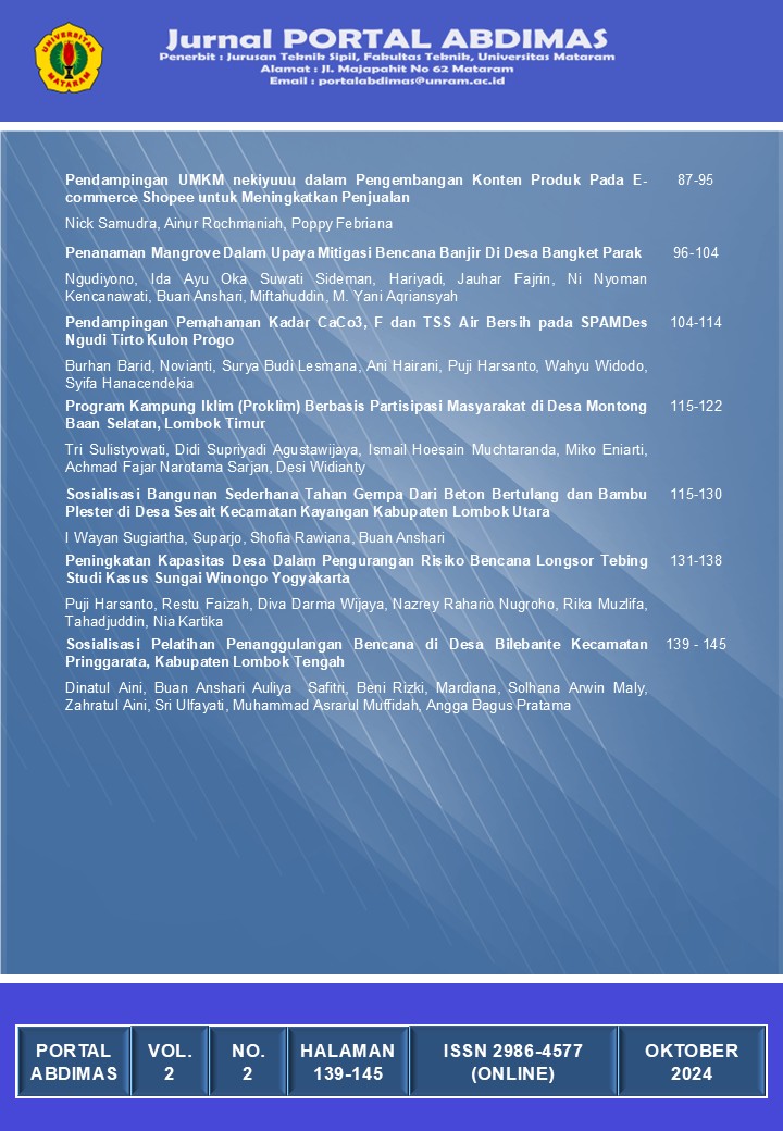 					View Vol. 2 No. 02 (2024): Jurnal PORTAL ABDIMAS
				