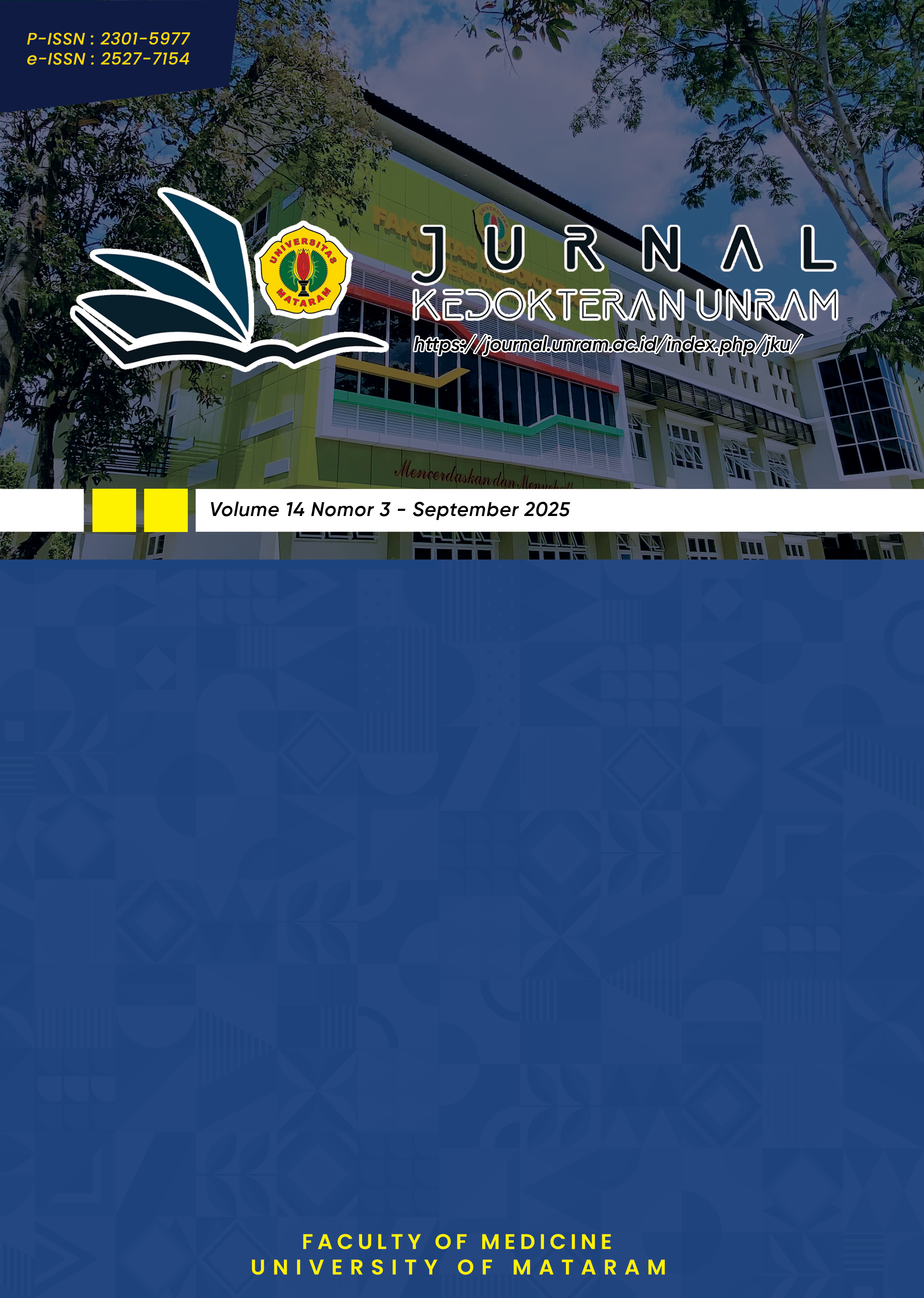 					View Vol. 14 No. 3 (2025): Jurnal Kedokteran
				