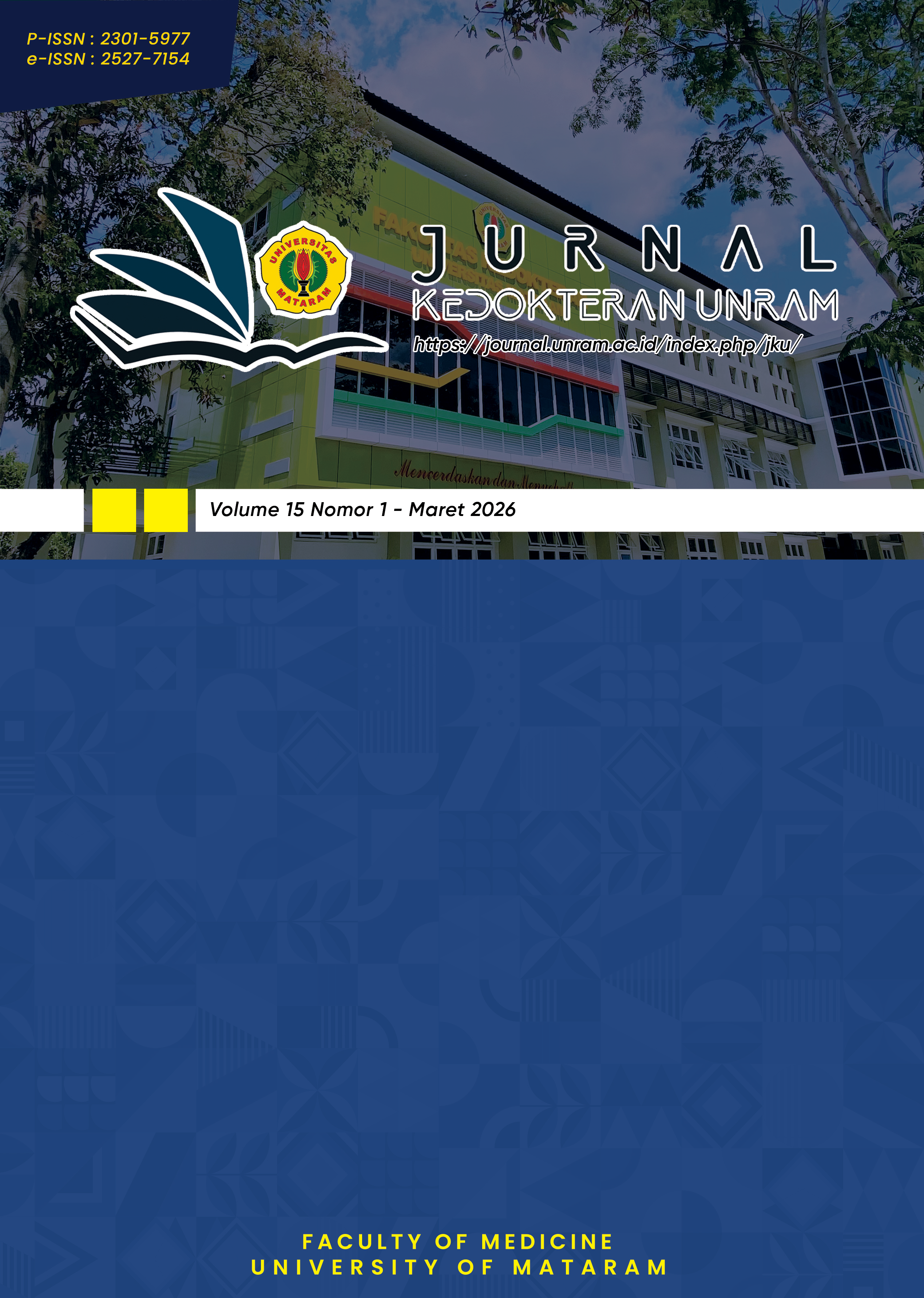 					View Vol. 15 No. 1 (2026): Jurnal Kedokteran Unram
				